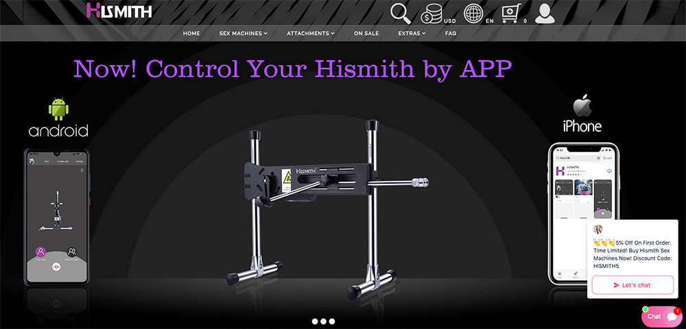 Hismith homepage