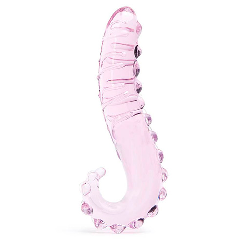 Tentacle Glass Dildo 6 Inch